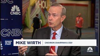 Chevron Chairman and CEO Mike Wirth on CNBC – Sept 17 2024 [upl. by Elik]