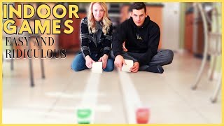 EASY FUN INDOOR GAMES FOR COUPLES amp FAMILIES  HUSBAND amp WIFE PART 3 [upl. by Auston852]