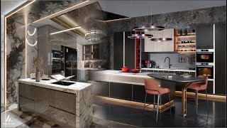 Latest Best Luxury Kitchen Design Ideas 2025 l Interior design l Contemporary kitchen design ideas [upl. by Eislrahc]