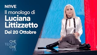 Il Monologo di Luciana Littizzetto Episodio del 20 Ottobre  Che tempo che fa [upl. by Niotna]