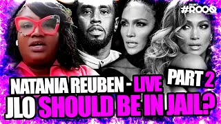 Natania Reuben  JLO SHOULD BE IN JAIL SHOT BY DIDDY allegedly Part 2 [upl. by Neslund950]