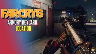 Far Cry 6  ARMORY KEYCARD Location  FND Special Forces Base [upl. by Stauffer]