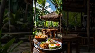 Creating a Tropical Oasis Balinese Cafe Design Inspirations home house tropicalhouse [upl. by Imoian]