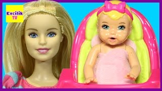 Barbie  Barbie Bebek Bakıcısı  Bakıcı Barbie Oyuncak Seti Tanıtımı  Evcilik TV [upl. by Kannav]