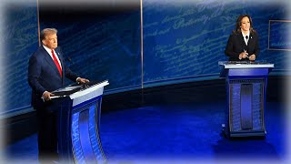 Trump amp Harris Spar In Fiery Presidential Debate Analysis [upl. by Flosser]