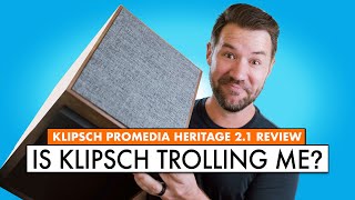 Best Desktop Speaker System KLIPSCH ProMedia Heritage 21 REVIEW [upl. by Julio]