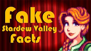 Fake Stardew Valley Facts that Concern my Ape [upl. by Perreault751]