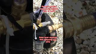 Pressure washer downstream injector shorts pressurewashing [upl. by Evyn178]