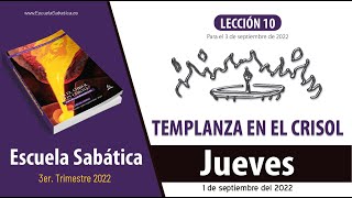 Escuela Sabática  Jueves 1 de septiembre del 2022  Lección Adultos [upl. by Sorvats618]