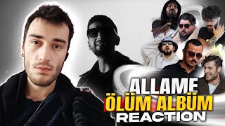 30 ŞARKI TEK ALBÜM HİPNEZİ ALLAME  ÖLÜM ALBÜM REACTİON [upl. by Sisile]