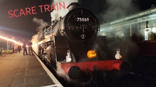 Scare train at Severn Valley Railway [upl. by Skilken]