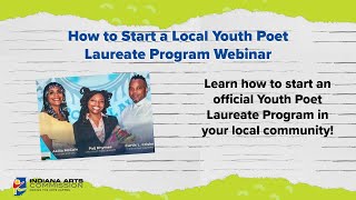 How to Start a Local Youth Poet Laureate Program [upl. by Colombi]