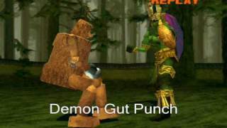 Ogre amp True Ogre Combos amp Strategies Tekken 3 Video [upl. by Suiramad11]