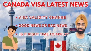 Canada tourist or visitor visa latest update 2024 [upl. by Arannahs]