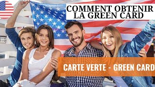 COMMENT OBTENIR LES PAPIERS AU USA  DEVENIR RESIDENT PERMANENT [upl. by Aineg]