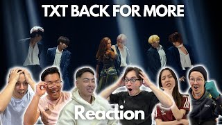 TXT 투모로우바이투게더 Anitta ‘Back for More’ Official MV REACTION [upl. by Alemak]