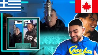 CANADIANS REACT TO GREEK DRILL  🇬🇷 Immune  Plugged In WFumez The Engineer  Pressplay [upl. by Anytsirk18]