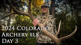 2024 Colorado Archery Elk Day 3 quotWe Found a Giantquot [upl. by Maure]