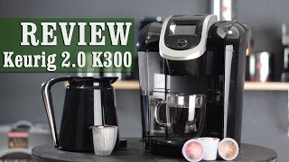 Keurig 20 Review  K300 Series Coffee Maker with Carafe [upl. by Sakovich672]