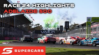 Race 24 Highlights  VAILO Adelaide 500  2024 Repco Supercars Championship [upl. by Marillin255]