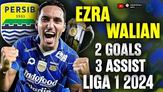 EZRA WANIAAN Full Highlight Goal dan Assists Liga 1 2024 Persib Bandung [upl. by Bainter]