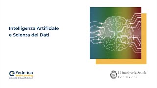 Intelligenza Artificiale e Scienza dei Dati  Presentazione del programma [upl. by Ahsirpac]