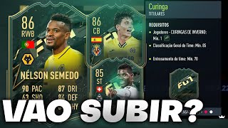 CURINGAS SERAO USADOS EM DME FUTUROS FIFA 22 ULTIMATE TEA [upl. by Aurora]