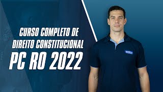 Curso Completo de Direito Constitucional  PC RO 2022  AlfaCon [upl. by Nadoj60]