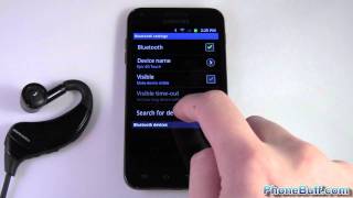 How To Pair Bluetooth On Android [upl. by Helbon]