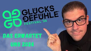 Glücksgefühle Festival 2024  Das erwartet uns in diesem Jahr auf Deutschlands größtem Festival 🍀 [upl. by Michaud]