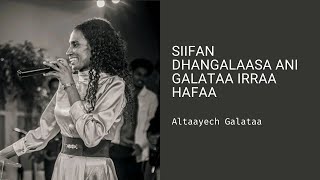 Altaayech Galataa  Siifan Dhangalaasa [upl. by Boniface]