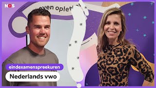 Examenspreekuur Nederlands vwo met docenten Arnoud en Bregje [upl. by Erdman]