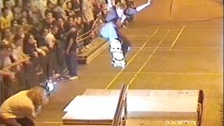 PIONEER 1997 UK PROSPONSORED SKATE COMP ST ALBANS PENNY ALEX MOUL ETC [upl. by Munmro]