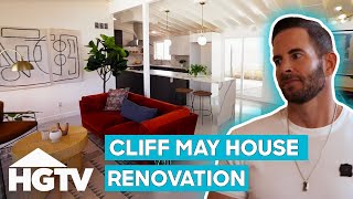 Tarek Helps Flippers Design A Cliff May MidCentury Modern House  Flipping 101 With Tarek El Moussa [upl. by Katz586]