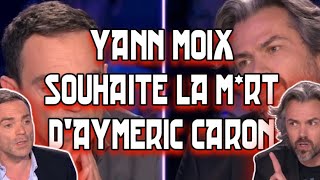 YANN MOIX SOUHAITE LA MRT❌️DAYMERIC CARON🤮EN DIRECT SUR C8 [upl. by Anibas]