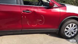 Dent RepairBrand New Nissan Rogue Kick Damage [upl. by Chaney]