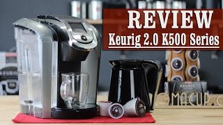 Keurig 20 Review  K500 Series Coffee Maker with Carafe [upl. by Elleirad810]