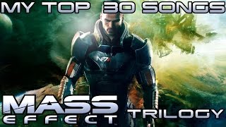 MASS EFFECT SOUNDTRACK  TOP 30 SONGS [upl. by Fonsie]