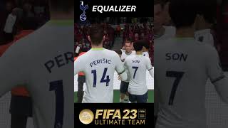 Equalizer GOAL at the End by Hotspurs vs Arsenal fifa football soccer premierleague [upl. by Hollah917]