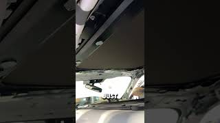 Ford uses magnets to hold up the headliner 🤔 ford superduty alumiduty kingranch truck [upl. by Eirrahs]