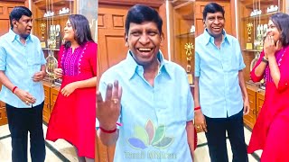 Naai Sekar Shooting Spot  Vadivelu Fun With Fan Girl  Vadivelu Latest Comedy [upl. by Htebazile]