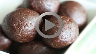 Chocolate Walnut Balls  How To Make Chocolate Walnut Balls at home [upl. by Irtimed]