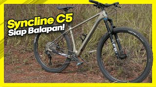 Review Sepeda XC Carbon Polygon Syncline C5  Rp 20jt [upl. by Arelus]