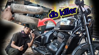 jawa bobber 42 db killer open [upl. by Percival]