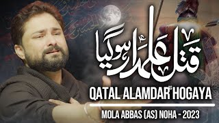 Nohay 2023  Qatal Alamdar Hogaya  Syed Raza Abbas Zaidi  Muharram 14452023  Mola Abbas Noha [upl. by Gasparo320]