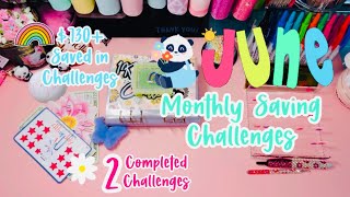 🌺Monthly Saving Challenges 🌺 730 in Big Money Saving Challenges  4 Challenges Completed 🥳 Etsy [upl. by Marilou]