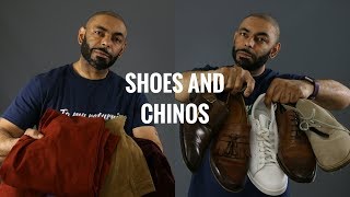 5 Best Shoes To Wear With Chinos Top 5 Shoes To Match With Chinos [upl. by Ynattirb250]