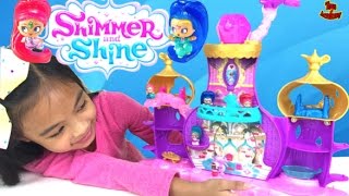 Shimmer and Shine Teenie Genies Floating Genie Palace Playset Unboxing  Toys Academy [upl. by Gruber57]