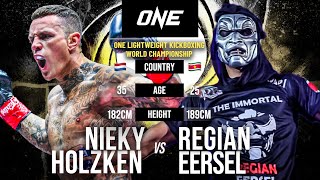 Nieky Holzken vs Regian Eersel  Full Fight Replay [upl. by Kiri]