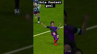 Zola fastest ⚽ 🔥 shorts [upl. by Worl]